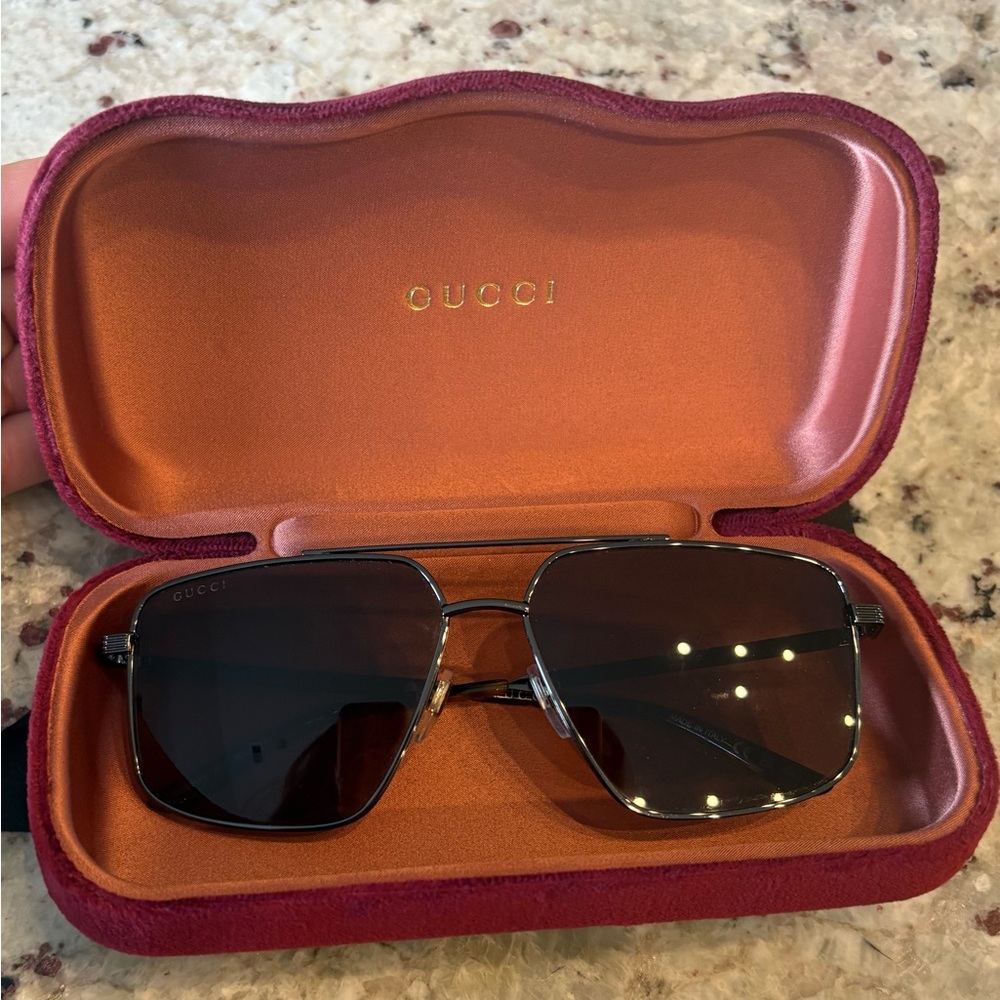 Gucci Men’s Aviator Sunglasses- GG0941S style number